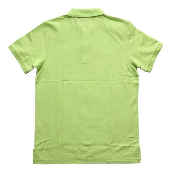 Psycho Bunny Men's Green Polo Shirt Classic Lime Glow Green Size 4 Small - Picture 2 of 7